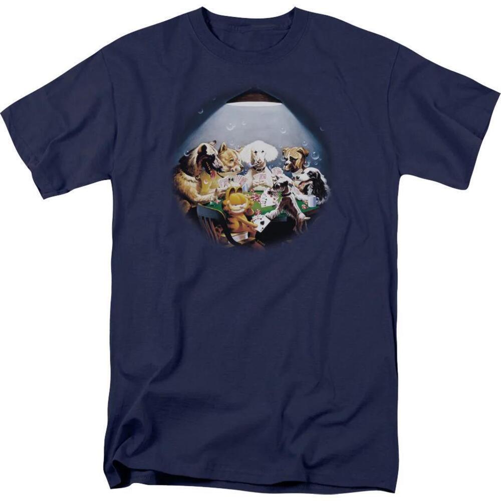 Playing Poker Garfield Tshirt